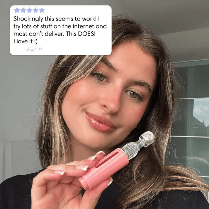 KISS ME KIT: Lip Plumping Roller + Hyaluronic Serum (FREE)
