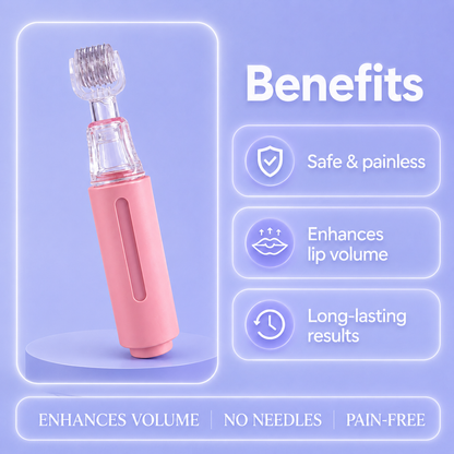 KISS ME KIT: Lip Plumping Roller + Hyaluronic Serum (FREE)